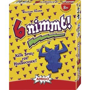 Amigo 4910 - 6 takes / nimmt! kártyajáték kép