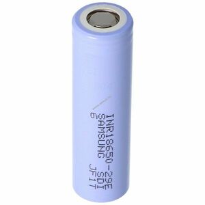 Samsung INR18650-29E Li-Ion akku, 2900mAh, 10A védelmi elektronika nélküli (kizárólag szakembereknek kép