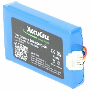 Helyettesítő akku Garmin típus 361-00063-00, 7.4V, 1100mAh kép