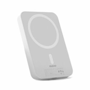 Dudao K26S MagSafe Power Bank 5000mAh USB / USB-C 20W, fehér kép