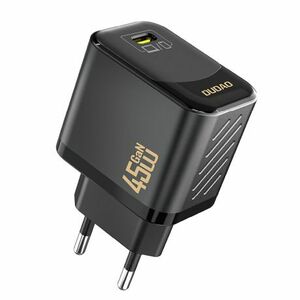 Dudao A28 GaN hálózati töltő USB-C 45W, fekete kép