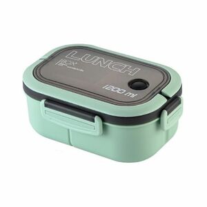 Livefy ebéddoboz evőeszközökkel Lunch 1.2l, zöld kép