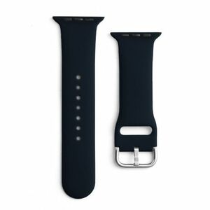 BStrap Silicone szíj Apple Watch 38/40/41mm, black kép