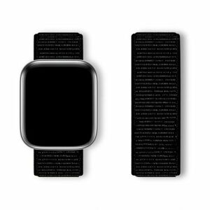 BStrap Sport Loop szíj Apple Watch 42/44/45/49mm, black kép