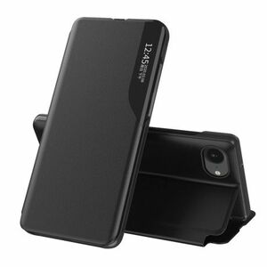 MG Eco Leather View könyv tok iPhone 16e, fekete kép