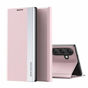 MG Sleep Case Pro könyv tok Samsung Galaxy S25 Edge, rózsaszín kép