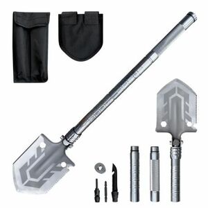 MG Folding Shovel 10in1 összerakható lapát, ezüst kép