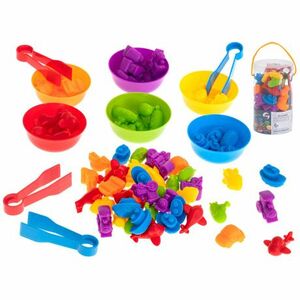 MG Montessori oktató játék, járművek 36db, színes kép