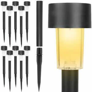 MG Garden Light napelemes lámpa 10db, fekete kép