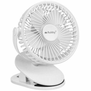 MG Clip vezeték néküli asztali ventilátor, fehér kép