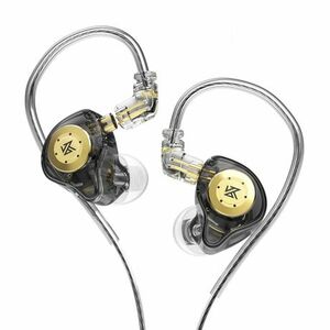 KZ EDX Pro dinamikus HiFi fülhallgható, fekete kép