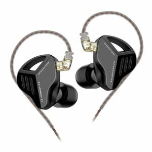 KZ ZVX dinamikus HiFi fülhallgató, fekete kép