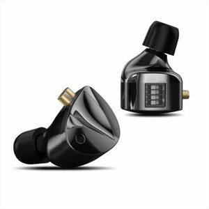KZ D-Fi Switch dinamikus HiFi fülhallgható, fekete kép