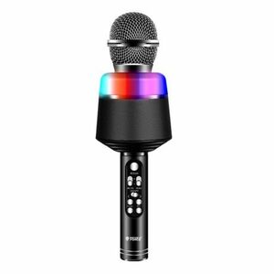 Karaoke mikrofon Bluetooth hangszóróval - fekete kép