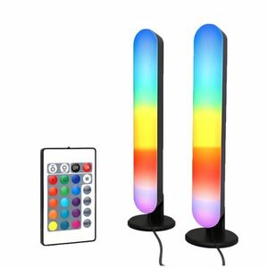 Livefy Light Bar V2 RGB asztali lámp 2db, fekete kép
