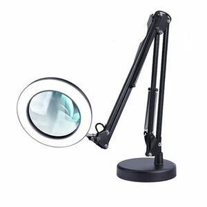 MG Repair Lamp LED asztali lámpa nagyítóval 12W, fekete kép