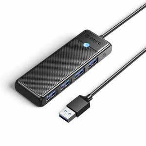 Orico PAPW4A-C3 HUB adapter USB - 4x USB 3.0, fekete kép