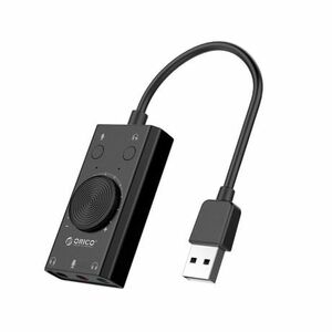 Orico SC2 külső hangkártya USB, fekete kép