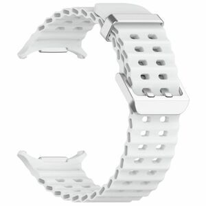 BStrap Silicone szíj Samsung Galaxy Watch Ultra 47mm, white kép