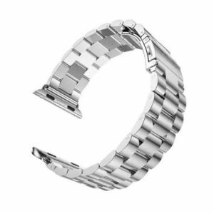 BStrap Stainless Steel Boston szíj Apple Watch 42/44/45mm, Silver (SAP009C08) kép