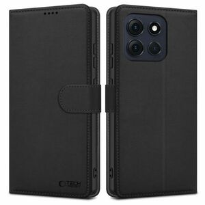 Tech-Protect Wallet könyv tok Motorola Moto G86 5G, fekete kép