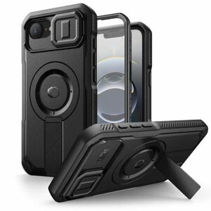 Tech-Protect Kevlar MagSafe tok iPhone 16e, fekete kép