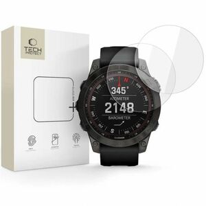 Tech-Protect Glass Fit 2x üvegfólia Garmin Fenix 7 / 7 Pro kép