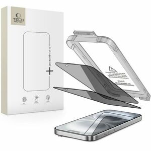 Tech-Protect Quick Set Spy 2x üvegfólia iPhone 15 / 16 kép
