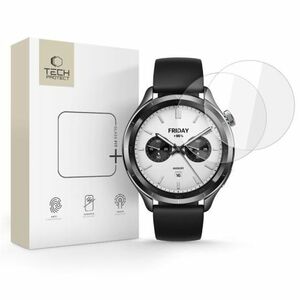 Tech-Protect Glass Fit 2x üvegfólia Xiaomi Watch S4 kép