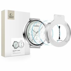 Tech-Protect Easy Set 2x üvegfólia Huawei Watch GT 5 (41mm) kép