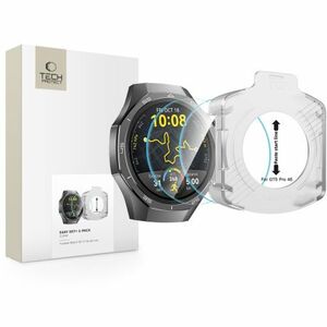 Tech-Protect Easy Set 2x üvegfólia Huawei Watch GT 5 Pro (46mm) kép