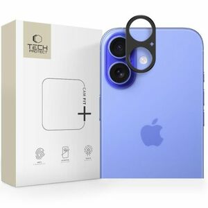 Tech-Protect CamAlloy Fit üvegfólia kamerára iPhone 17, fekete kép