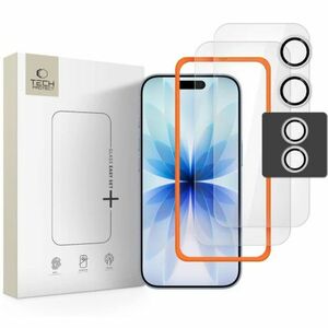 Tech-Protect Easy Set 3x üvegfólia iPhone 17 kép