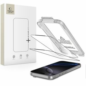 Tech-Protect Quick Set 2x üvegfólia iPhone 17 Pro Max, fekete kép