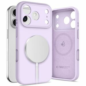 Tech-Protect Silicone MagSafe tok iPhone 17 Pro, lila kép