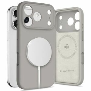 Tech-Protect Silicone MagSafe tok iPhone 17 Pro Max, szürke kép