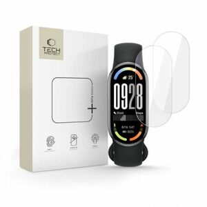 Tech-Protect Hydro Flex 2x üvegfólia Xiaomi Smart Band 8 / 9 / 10 kép