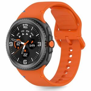 Tech-Protect Silicone szíj Samsung Galaxy Watch 8 / Classic (40 / 44 / 46 mm), orange kép