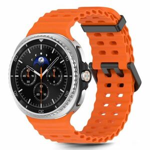 Tech-Protect Iconband Pro szíj Samsung Galaxy Watch 8 / Classic (40/44/46mm), sunburst orange kép