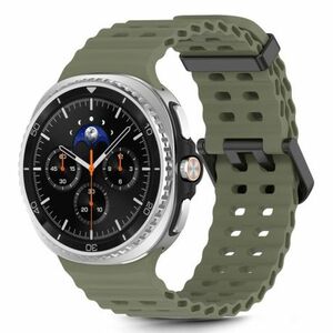Tech-Protect Iconband Pro szíj Samsung Galaxy Watch 8 / Classic (40/44/46mm), army green kép