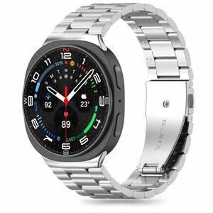 Tech-Protect Stainless szíj Samsung Galaxy Watch 8 / Classic (40 / 44 / 46mm), silver kép