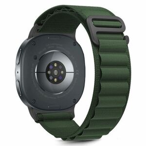 Tech-Protect Nylon Pro szíj Samsung Galaxy Watch 8 / Classic (40/44/46mm), army green kép