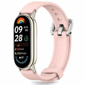 Tech-Protect Iconband Classic szíj Xiaomi Smart Band 8 / 9 / 10, baby pink kép