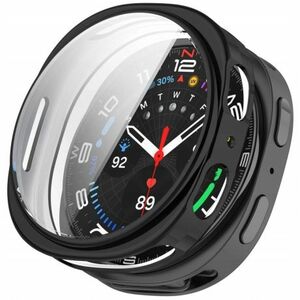 Tech-Protect Defense üvegfólia Samsung Galaxy Watch 8 (44mm), fekete kép