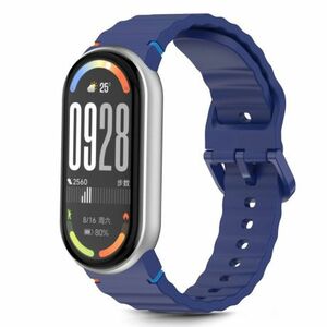 Tech-Protect Silicone Sport szíj Xiaomi Smart Band 8 / 9 / 10, storm blue kép