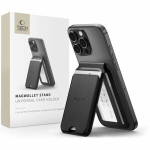 Tech-Protect MagWallet MagSafe univerzális tartó mobiltelefonhoz, fekete kép