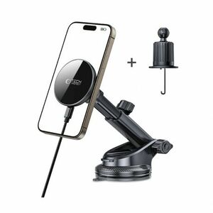 Tech-Protect V10 MagSafe autós telefontartó 15W, fekete kép