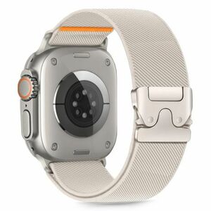 Tech-Protect Nylon Clasp szíj Apple Watch 44/45/46/49mm, titanium kép