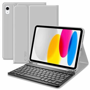 Tech-Protect SC Pen Keyboard tok billentyűzettel iPad 10.9'' 10gen 2022 / 11'' 11gen 2025, szürke kép