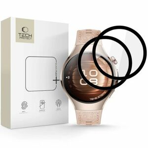 Tech-Protect Glass Flex 2x üvegfólia Huawei Watch 5 46mm, fekete kép